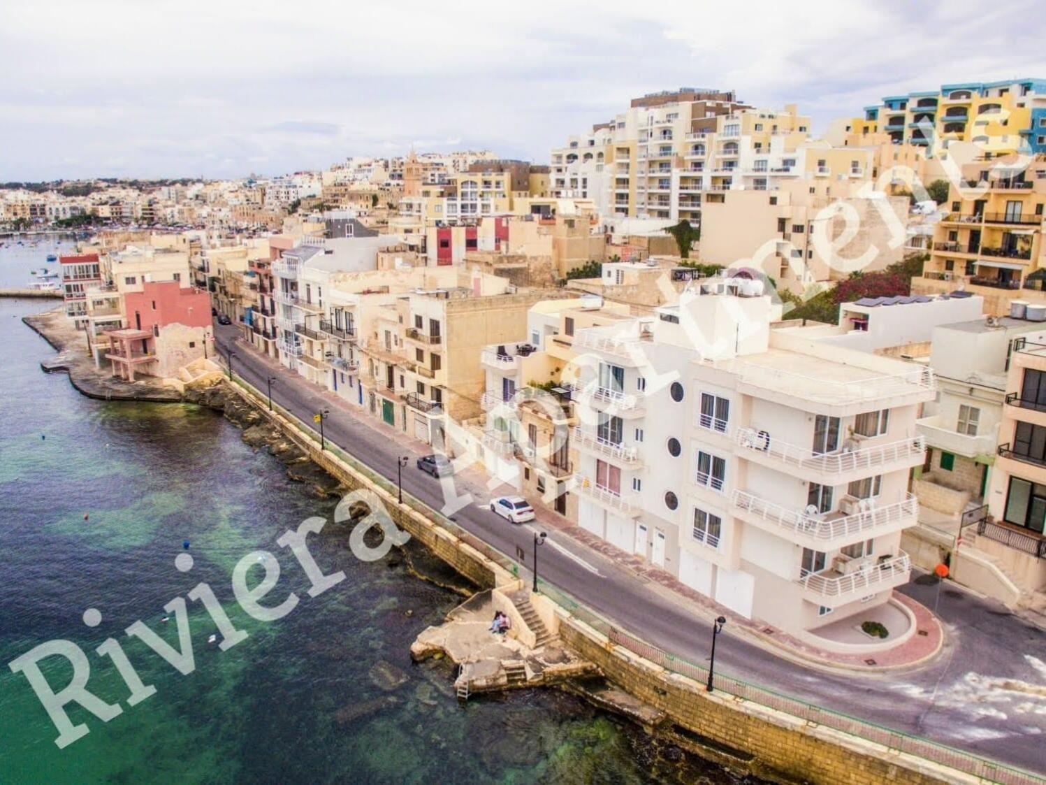Riviera Holiday Apartments - Seafront - Wifi Марсаскала Стая снимка